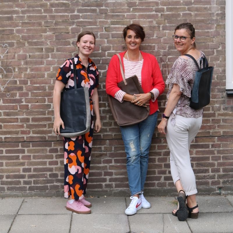 Cursus tassen maken met eco leer in Amsterdam bij Monsak Atelier