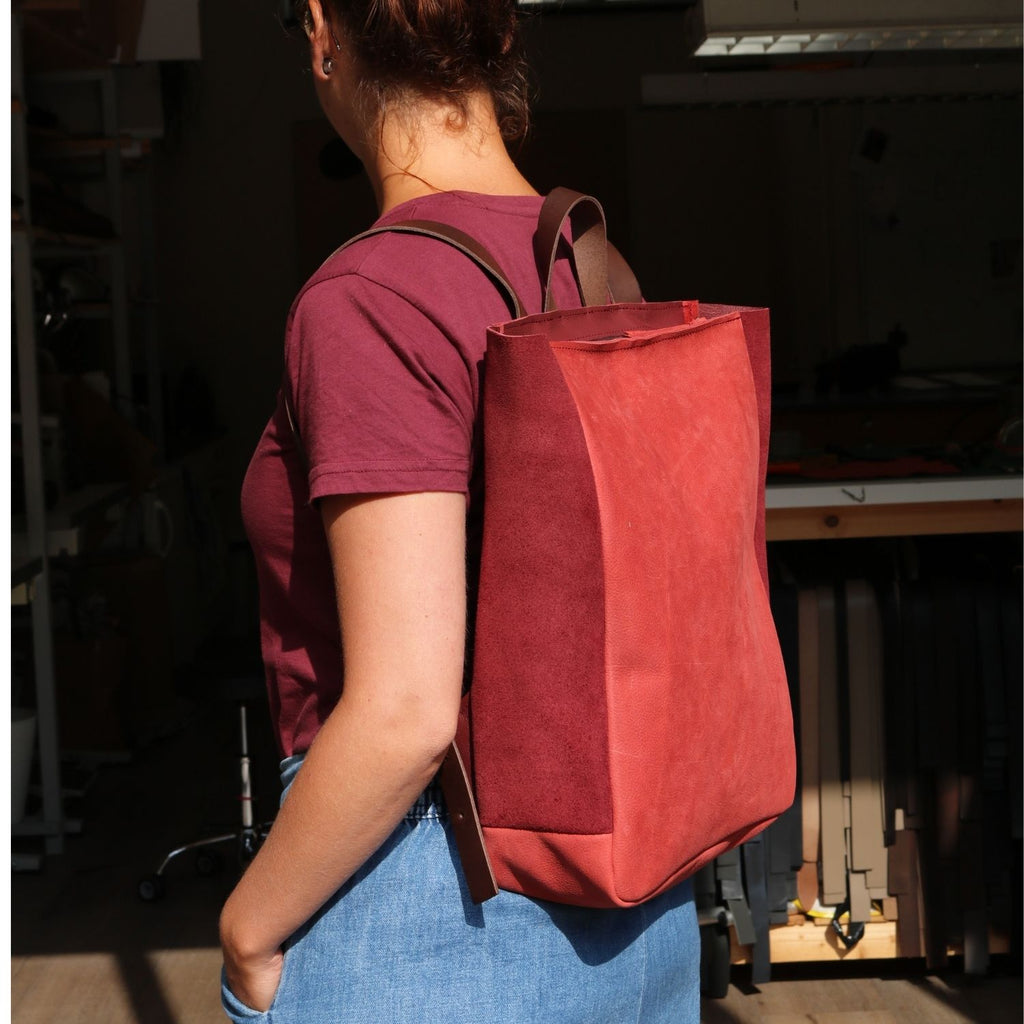 Cursus tassen maken met eco leer in Amsterdam bij Monsak Atelier